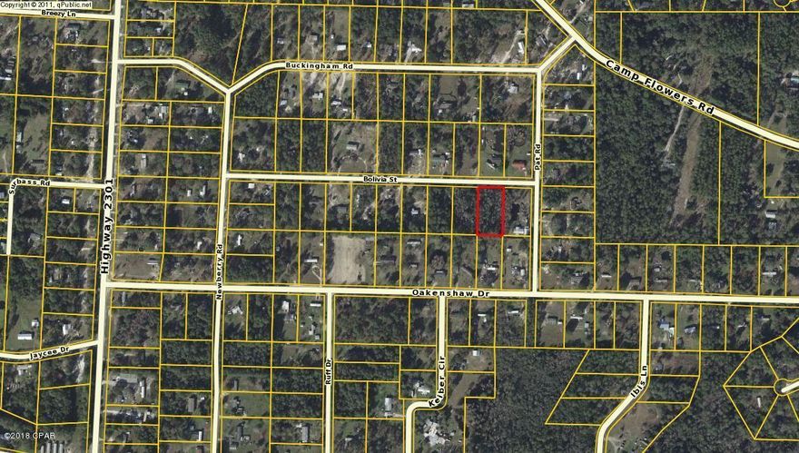 Large Vacant Lot in the Bayou George/Youngstown area. All information and measurements should be verified if important.