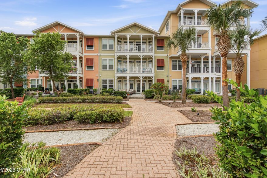 Rare First-Floor Condo with XL Patio at Island Reserve! Welcome to resort-style living at Island Reserve, one of Panama City Beach's most sought-after Caribbean-style communities! Rarely do the highly desirable first-floor units with oversized patios become available--and this beautifully updated, move-in-ready residence is loaded with upgrades you won't find in other units. This spacious condo features two private primary suites, each offering its own en-suite bathroom, walk-in closet, and direct access to the expansive patio--perfect for guests, roommates, or a luxurious vacation retreat. Inside, you'll find an elegant blend of comfort and style with: Newer bamboo flooring in the main living areas, new plush carpet in the bedrooms, beautiful tile flooring in the kitchen, foyer, and baths, gorgeous granite countertops throughout, new stainless steel appliances, new washer & dryer plus bonus freezer, plantation shutters, custom-built pantry for added storage, additional shelving throughout, 10-foot ceilings with crown molding, updated fixtures, and a brand-new water heater. Double French doors open to your incredible XL private patio, creating the ideal indoor-outdoor living experience. Whether you're enjoying your morning coffee, relaxing with a book, grilling with friends, or unwinding with an evening cocktail, this outdoor space is truly exceptional. A new non-skid patio coating adds both safety and style. Location is everything--and this unit delivers. Conveniently located just steps from the covered parking garage, you can walk directly to your front door with no stairs and no waiting for elevators. Residents of Island Reserve enjoy outstanding resort-style amenities including: Zero-entry tropical pool with waterfall, indoor basketball & pickleball court, fitness center, game room, and beautifully landscaped grounds. Centrally located, you'll also enjoy easy access to shopping, dining, entertainment, fishing, golf, and the World's Most Beautiful Beaches. Rare first-floor opportunities like this don't last long--call today for more information or to schedule your private tour!