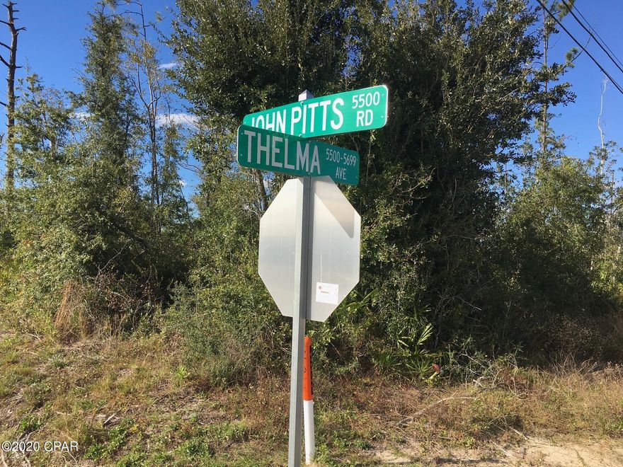 There are some trees down from Hurricane Michael, however this is a beautiful piece of property to build your new home.