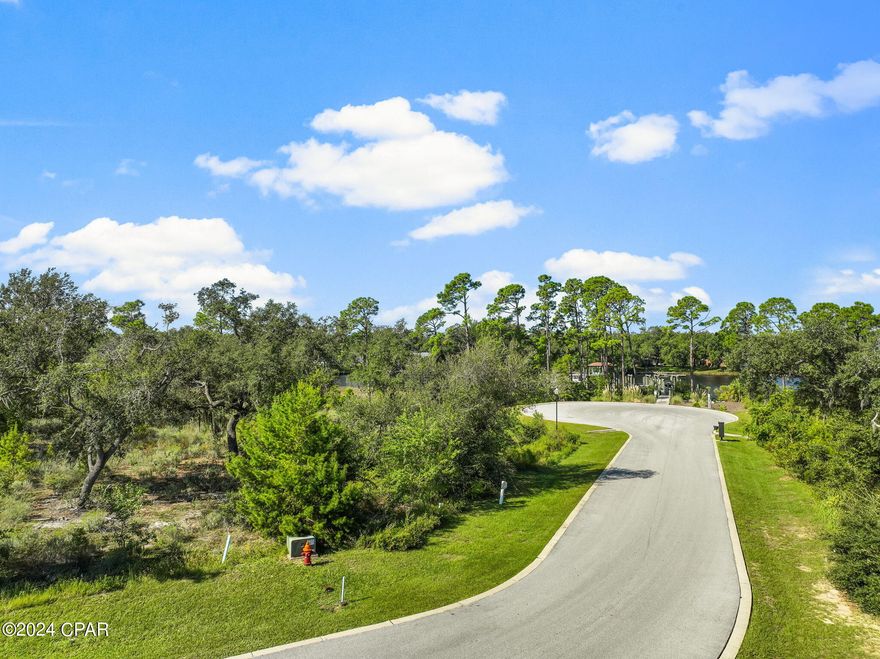 Imagine the life you've always dreamed of at 2125 Olivia Lane, a 0.472-acre waterfront gem nestled within the prestigious, gated community of Bayou Trace in Panama City, Florida. This undeveloped lot offers not just land, but a lifestyle—a serene slice of paradise on Robinson Bayou, with direct access to the Intracoastal Waterway and the Gulf of Mexico.

Directly on Robinson Bayou, this lot promises endless views of tranquil waters, ideal for building your bespoke waterfront residence.
At 0.472 acres, there's ample room to create a home that harmonizes with its natural surroundings, featuring generous outdoor spaces and perhaps your own private dock.

Bayou Trace is synonymous with luxury waterfront living. Enjoy the security of a gated community, combined with the convenience of all utilities and maintenance taken care of.
Marina Access: Each resident benefits from a dedicated boat slip at the private marina, offering a direct water route to explore the Intracoastal Waterway or set sail into the Gulf of Mexico.

This lot isn't just land; it's a foundation for your custom home where every window frames a picturesque view. Imagine designing with open spaces that invite the water in, where living rooms extend onto decks overlooking the bayou.
Properties like this in Bayou Trace are rare and highly desirable, promising not only an exceptional living experience but also potential for substantial property value appreciation.

Daily life here is punctuated by the gentle lapping of water, panoramic sunsets, and the freedom of water sports right at your doorstep.
Bayou Trace is more than just a place to live; it's a community of like-minded individuals who cherish the boating lifestyle, fostering camaraderie and shared experiences.

Whether you're envisioning your forever home, an investment property, or a personal retreat, 2125 Olivia Lane offers a once-in-a-lifetime chance to own and develop a piece of prime waterfront real estate in one of Panama City's most coveted locales.

This lot at 2125 Olivia Lane isn't just land; it's an invitation to a life of unparalleled luxury, privacy, and connection with nature. Seize this opportunity to build your sanctuary where the waters of Robinson Bayou, the Intracoastal Waterway, and the Gulf of Mexico meet your doorstep.

Please note: While this description encapsulates the essence and potential of the property, it's crucial to verify specifics such as exact zoning, building regulations, and utility availability through local records or a real estate professional.