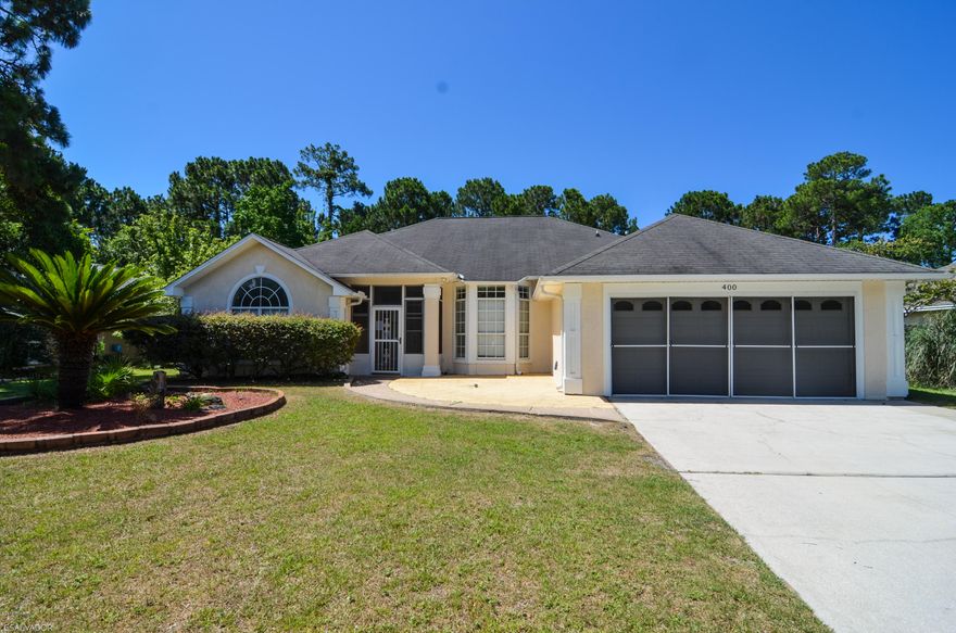 Great opportunity to live in the Hidden Pines community. Hidden Pines is a nice subdivision in a great location. It is close to the Navy Base, Beach, schools. shopping and entertainment. This home has a split bedroom floor plan ,large living room dining area and a kitchen with access to the Florida room and screen porch., There is plenty of room to add a pool in the oversized back yard. The double car garage has an additional set of screen doors that are great when working on projects or just sitting and enjoying the community. Wonderful family home with plenty of room.
