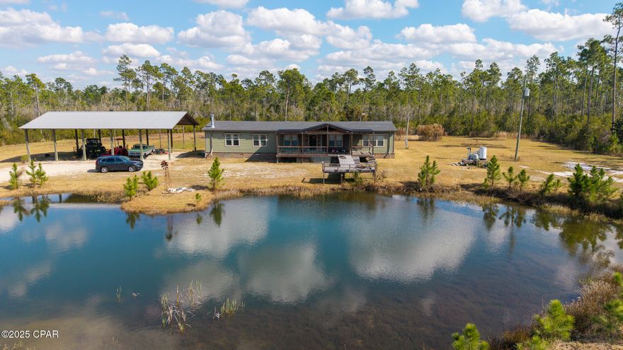 JUST REDUCED... OPEN HOUSE Sunday February 1st from 2pm-4pm
Beautiful 5-Year-Old Modular Home on 9.3 Acres - Modern Farmhouse Style
Welcome to this stunning, nearly new 4-bedroom, 2-bath modular home showcasing modern farmhouse charm and an inviting open floor plan. The spacious kitchen features a large island, abundant counter space,  and an adjoining dining area, perfect for gatherings. Quality appliances including an upgraded oversized refrigerator, wall mounted oven and microwave and pot filler complete this beautiful space.
Enjoy extra living flexibility with a separate den featuring a cozy fireplace, ideal for relaxing or entertaining.
The luxurious master suite offers an oversized walk-in closet, a large tiled shower with a glass wall, large soaker tub, and a private water closet for added comfort.
Outdoors, the property shines with 9.3 acres across two parcels, providing options to keep both, sell one, or even place another home on the second parcel. Animal lovers will appreciate the heated outbuilding for dogs with a secure 7-ft chain-link fence. Also, there's a pole barn. For outdoor enthusiasts, the seller has thoughtfully set up hunting lanes and is leaving the deer stand for the new owner. The pond is spring feed.
This property must be seen to appreciate all the beauty this home and land has to offer. Call your realtor today.