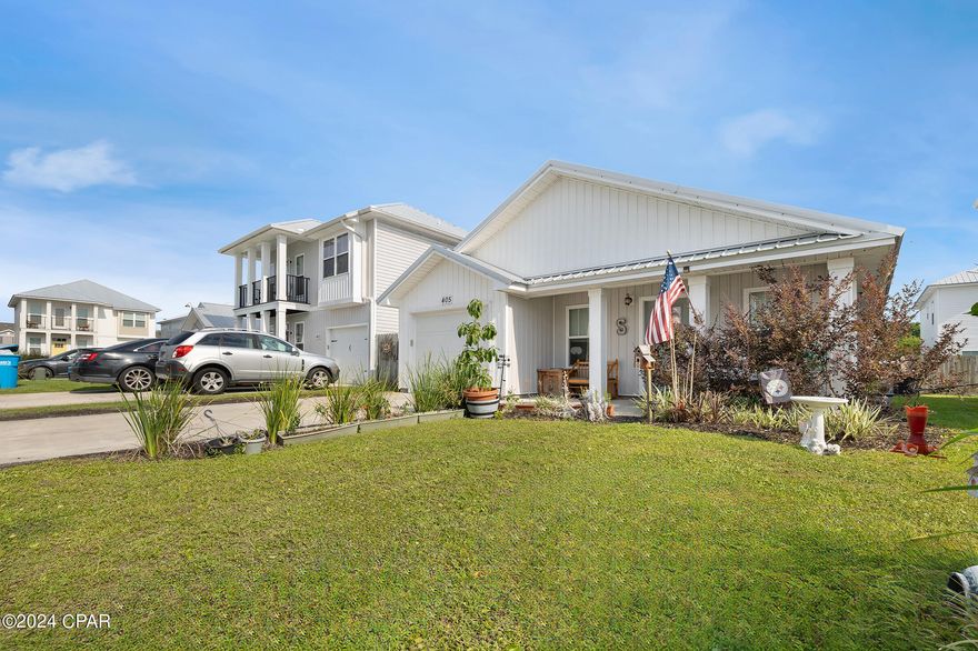 Price Improvement!!!!  Stunning!  A must see! 
Freshly painted interior!  Solar panels - paid off at closing!!  Extremely LOW power bills! 
One of the few single story homes in Callaway Corners.  It is convenient to Tyndall AFB, shopping and recreation!  Step inside this extremely well-maintained home with custom cabinets and quartz counter tops. 
 The interior was just repainted last month! 
 Only 5 years old, It is built to be energy efficient, but now it's even better with solar panels that will be paid off by the seller at closing! Monthly electric bill is ONLY $30 - $40 a month!!!  Neighborhood offers Park areas, Playground and Basket ball court.  Call your favorite realtor and come see this rare find today!