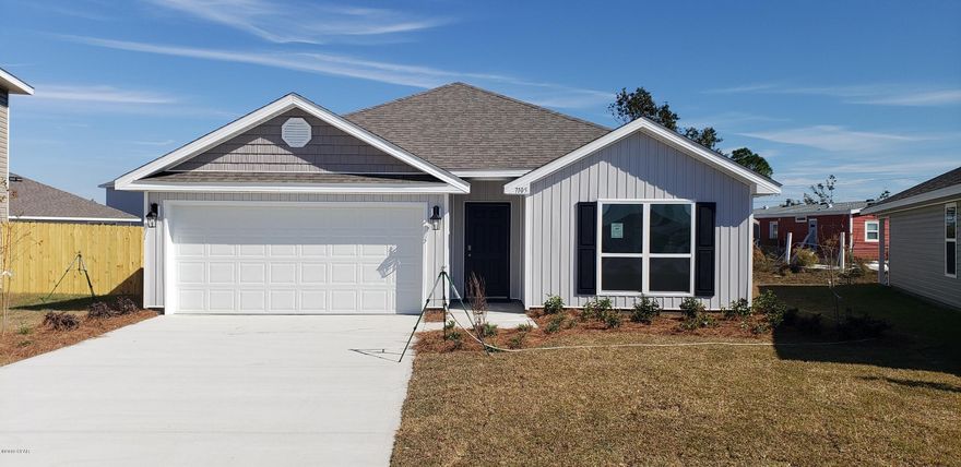 This Brand New Home is move in ready! This Mobile floor plan offers 4 Bedrooms and 2 Baths all on one level. The kitchen is open to both the family/living room &breakfast/dining area and has a large pantry. It includes a 2 Car Garage and a covered porch in the back yard. The Master Suite has a roomy Master Bathroom with double sinks and a large walk-in closet.  Plenty of closet space throughout the home. Standard Appliances Include: stove, microwave and dishwasher. Features Include: Vinyl flooring throughout the home plus carpet in all bedrooms, 8ft ceilings, Beautiful Stained Cabinetry and Roof-Dimensional shingles w/30 yr warranty You will never be too far from home with Smart Home Technology. Smart Home Technology allows you to control and monitor your connected home devices from your wall touch screen interface or with your Smart Home App. Come visit Barrett's Park at Olde Towne Village today!