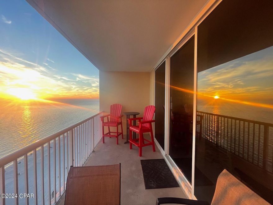 CURRENTLY UNDER CONTRACT, SELLER WILL CONSIDER BACKUP OFFERS. Welcome to Majestic Beach Condominum #1707, your new piece of Paradise.  Located on the shores of the Gulf of Mexico, on the Worlds Most Beautiful Beaches, this 2 bedroom, 2 bath unit comes furnished and turn key ready for vacation rentals.  The views from 17th floor balcony go on forever!   The interior of the unit shows very well with newer paint, new appliances and an AC unit that was replaced in 2019.  This particular floorplan is very popular  due to  a master suite with a private bath and a second bedroom with another full bath.    The kitchen and living area is open and spacious and perfect for entertaining. The balcony is very private for enjoying the view.  This condo comes fully furnished, ready for your vacation or your turn key investment.  Call your Realtor today