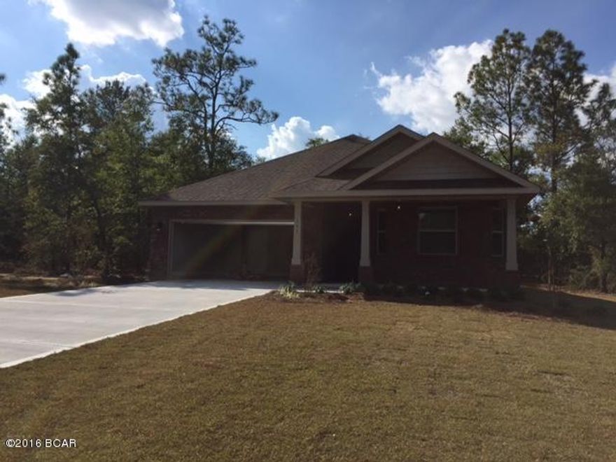 The ALBANY is 1939 SF Living area with 4 Bedrooms and 2 Baths. As you enter the home from the covered front porch the foyer leads to a hallway with the Master Bedroom with bay window and large bath area. Continue to the oversized Great room which flows in to a Dining room and the huge open Kitchen. Boasting luxurious finishes and detail by Holiday Builders the ALBANY is a truly a versatile and bright floor plan. Great looking tile floors lead you in from the foyer through the Kitchen. You’ll love the large open Kitchen which has granite countertops, plenty of 42” cabinets and an island. The pictures in this listing are from same floor plan and may be similar but not necessarily of subject property.