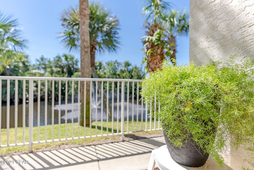 CURRENTLY UNDER CONTRACT, SELLER ACCEPTING BACKUP OFFERS' We love this condo at the  Horizon South Resort!! This Ground Floor condo is located in the ,sought after waterfront (Turtle pond) which is nestled in the First building across from the Gulf.This unit is  tastefully furnished with Beachy Decor  and is being sold completely furnished and rental ready. A few other great characteristics are a bright, open floor plan, hall bunks,Jack and Jill bathroom and of course the awesome patio which overlooks the pond! Horizon south is known for its wonderful amenities which include several pools, Tennis courts, mini golf, game room and beautiful grounds. This wonderful investment opportunity would make a great short term rental or a week-end getaway. Come see!