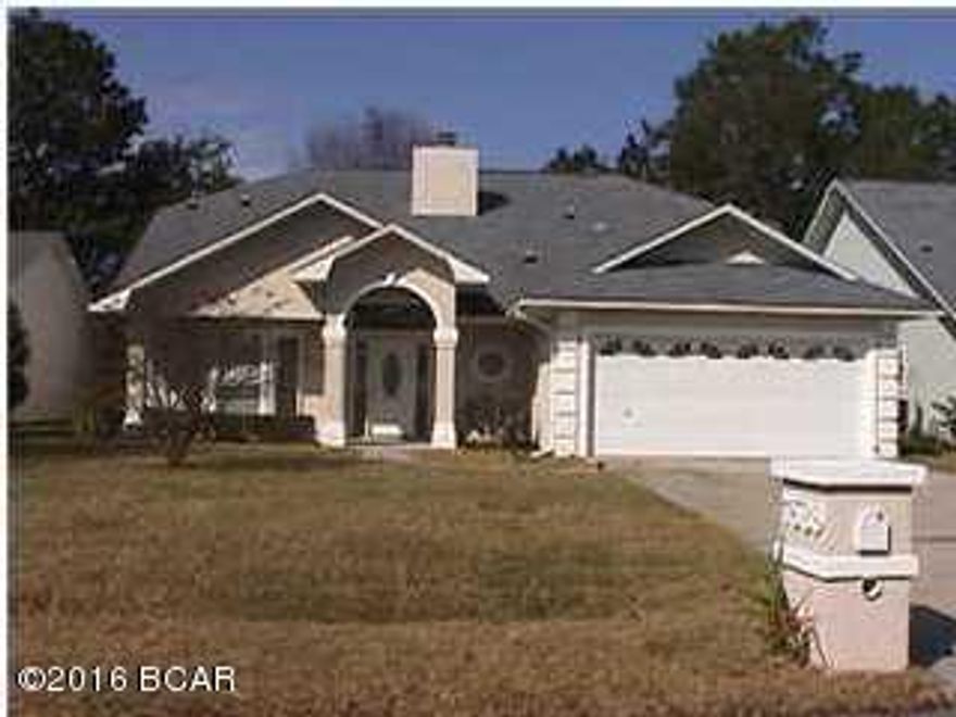 This WATERFRONT 4 bedroom 2 1/2 bath directly on Callaway Bayou gives you access to the bays and Intracoastal waterway and Gulf of Mexico. With 2400 square feet of living space, nearly every room has an unobstructed view of the water. The master suite is on the ground floor and the 3 additional bedrooms are on the second floor. The comfortable floor plan flows beautifully from the living room with fireplace, dining and breakfast area thru to the large double garage. Everything is fresh and the home has been totally repainted inside and out. If you are looking for a place overlooking the water where you can run right out to the gulf, this may be your best choice. Whether you are enjoying the cozy fireplace inside or the fantastic waterfront from your deck , this home has it all.