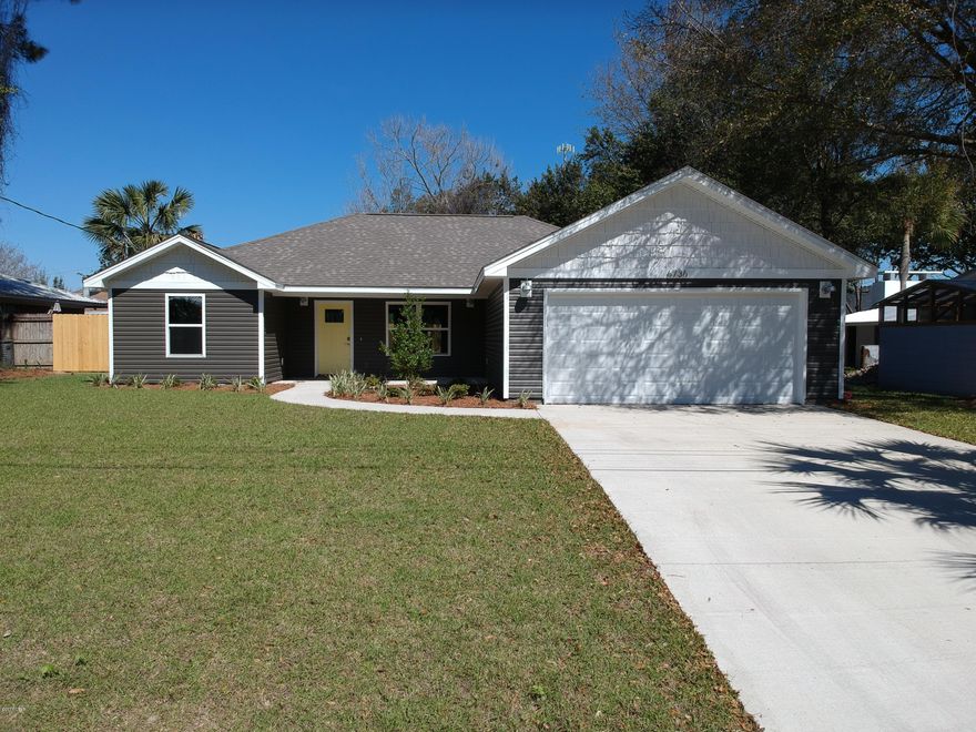 *** CONGRATS *** By reading this you have found this BRAND NEW home, located close to the Navy Base, and the Beaches. The BEST part is, it has just been REDUCED ! This NEW home was built from the ground up with energy efficiency at the forefront !  It offers the NEW energy efficient building codes PLUS  Low -E- windows and LED recessed lights !   This beautiful NEW home has a modern, classy look from the street, and that feeling continues as you walk through the front door into the spacious, airy great room. EASY to clean, 24 inch porcelain tile, big, airy, windows, and recessed, energy efficient LED lighting make this room pop !  YOU will be a hit entertaining family and friends.(MORE>>) Your large, efficient kitchen will be the envy of all your friends and family, with stainless appliances, shaker cabinets, quartz counters, designer glass tile backsplash, and lots of energy efficient LED lights!
Your spacious master suite has a tray ceiling, a huge tile shower, and a big walk in closet with lots of shelving. Even the lot is energy and time efficient. It features new sod, NEW irrigation system, and landscaped. There is room for a POOL in the NEW, privacy-fenced backyard! A BRAND NEW house on a BIG lot in a GREAT beach location doesn't come along every day, so don't delay, come see YOUR NEW HOME right away!