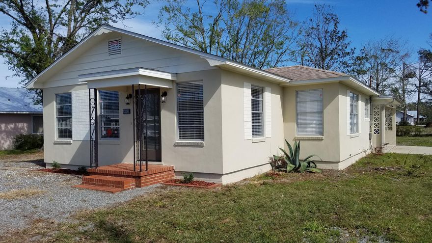 $20,000 PRICE IMPROVEMENT! 

TURN-KEY, Zoned C-1, NO DAMAGE! Corner of Beck Ave & 18th St with high traffic visibility; Work/live-in this clean & professional space. Reception area has brick fireplace accent, and hardwood floors throughout main office with glass pane pocket doors. Great natural lighting with window treatments; 3 additional offices/rooms and updated half bath. Huge additional master bedroom/office has new vinyl wood plank flooring, walk-in closet/water heater inside; En suite master bathroom with vanity & ADA accessible tile shower; Kitchenette w/ sink, small fridge, microwave, and cabinetry; 2014 Roof, Newer A/C and Water Heater; Washer/Dryer Hookup in outside storage closet; Additional Storage; ADA accessible ramp; Driveway Parking & Gravel in front; MUST SEE!