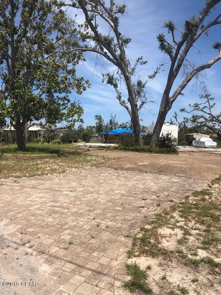 Great Lot one street from Bay.  Cleared home from hurricane destruction.  Slab down.  Great for new construction.  RV living? Check it out!