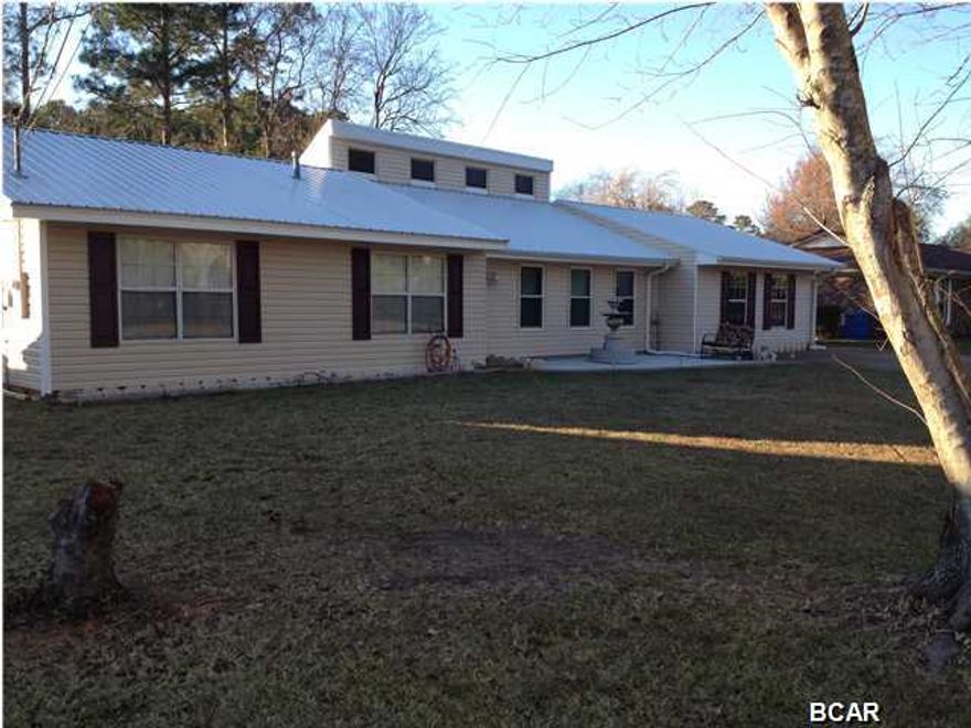 ***NEW PICTURES COMING SOON*** Recently updated 3bd, 2ba home in a great Callaway neighborhood! Seller has made considerable updates to home. 2013 metal roof, 2010 A/C, 2013 windows, 2013 water heater, 2013 vinyl siding, R-38 blown insulation, 2013 concrete patio, freshly painted. Perfect home for a large family, or someone who just wants a lot of room! Exterior shed wired for electricity. Transferable termite bond with purchase.