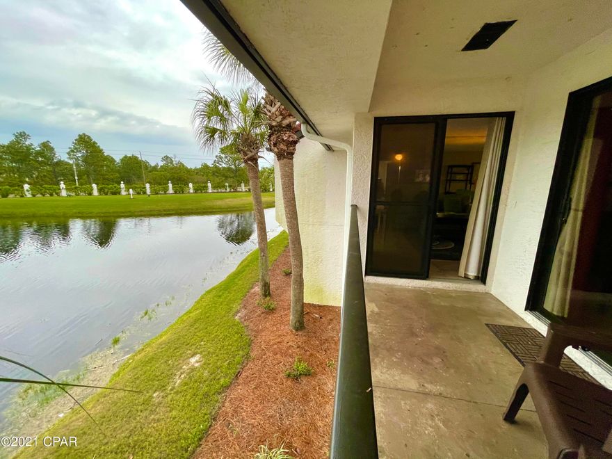 Just Listed // Beautifully updated 2-bedroom condo at Edgewater Beach Resort. Imagine your own vacation get-a-way! This 2nd Floor Villa looks across the scenic pond to Hole #4 of the onsite executive golf course. Offered fully furnished so ready to earn rental income and pay for itself.  Relax on the private covered Patio full of sunshine and coastal breezes. Just steps to the heated Villa Pool and a short walk or cart ride to the exclusive beachfront amenities - Beachside Pools, Hot Tubs, Sun Decks. Restaurant, Market, Pizza Shop, Poolside Bar. Golf Club Membership, Fitness Center, Tennis, Pickleball and Kids Club all included in HOA dues. Walkable to retail center, restaurants, bowling, arcade, skating, sports bar, shopping and entertainment.