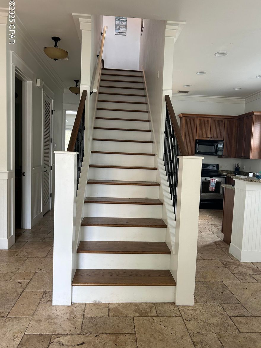 Short sale. Bank Approved Price at $ 370,000. Beautiful home in the perfect location! Walking distance to the County Pier and Shipwreck Island. Located just off Hwy 98, this home is conveniently located near several restaurants, grocery stores and various activities. Property is being SOLD AS IS.