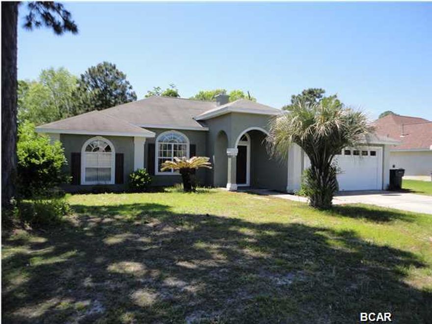 Spacious 3 split floor three bedroom 2 full bath Ranch with a 2 car garage located in popular Hidden Pines Subdivision. Conveniently located close to the navy base, beach and popular restaurants. Open, Bright and Spacious Great Room has a fireplace and built in shelving. Master suite has walk-in closet and luxury master bath with separate whirlpool tub and shower. Bright kitchen with breakfast nook and separate dining room great for entertaining. Laundry room off garage for added convenience. Back patio overlooking park like level fenced in yard. Come and See! All information is approx. and must be verified by buyers if​​‌​​​​‌​‌​​​​‌​​‌​​​​‌‌ important.