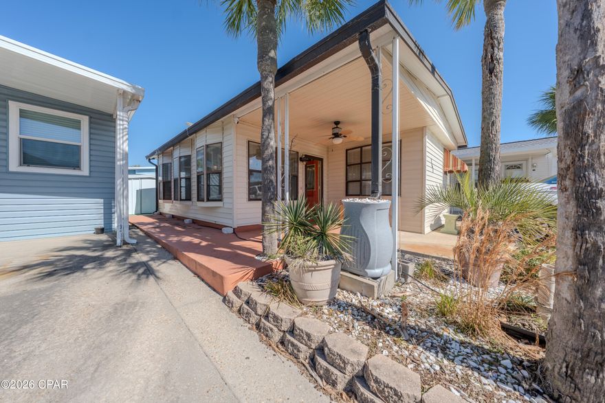 Located in the gated, golf-cart-friendly Venture Out community, This 1 bedroom, 1 bathroom property offers an exceptional coastal lifestyle with great rental potential. Residents enjoy resort-style amenities including a brand-new pavilion, both bay and beach swimming pools, fishing dock, tennis courts, and more. The efficient, low-maintenance layout makes this unit ideal as a full-time residence, second home, or income-producing investment, all within one of the area's most sought-after waterfront communities.