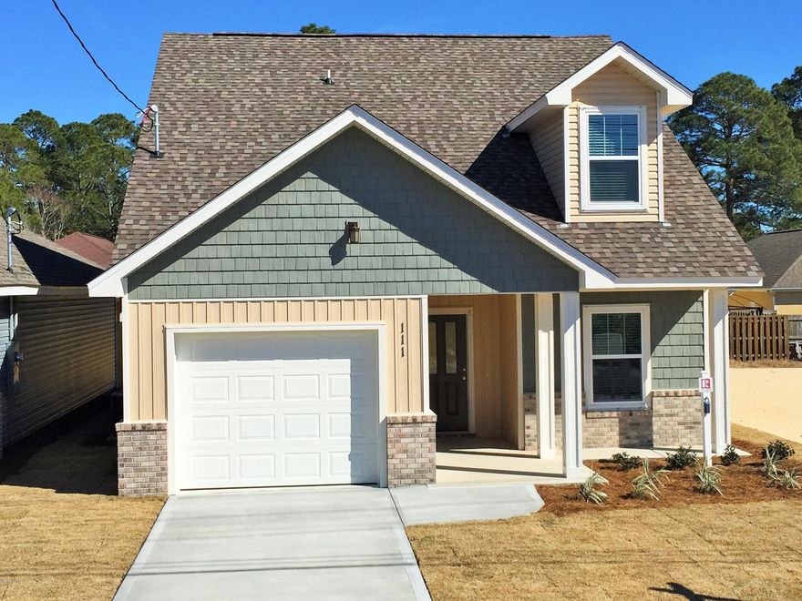 ****NEW BEACH CONSTRUCTION****You're literally around the corner from the beach (1/2 mile to Gulf), Hutchison Elementary School and Pier Park! This home features 5 bedrooms and 3 full baths, tile and carpet flooring, 9' ceilings, separate dining area and a covered porch perfect for entertaining. All dimensions, measurements and other listing information should be verified if deemed important.