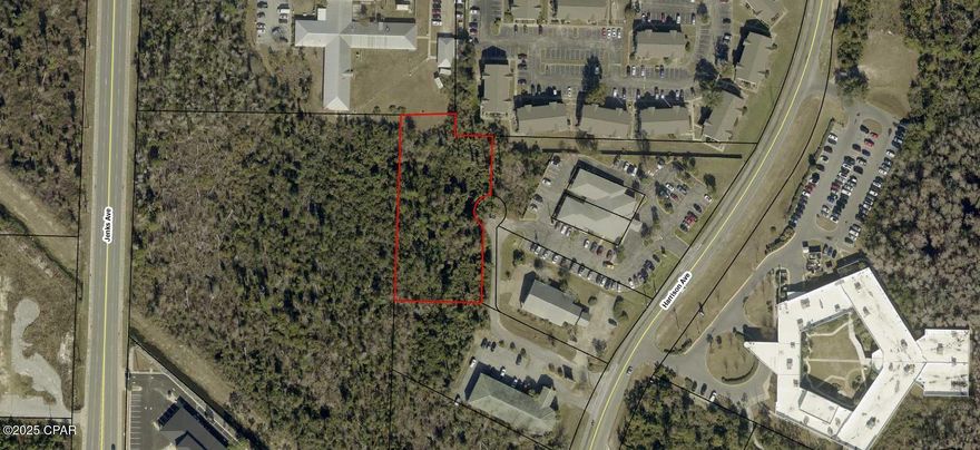 1.2 Acre Parcel in the heart of Panama City. Zoned GC-2 allows for a vast range of uses including retail centers, shopping malls, vehicle sales/service, professional offices, and warehousing.