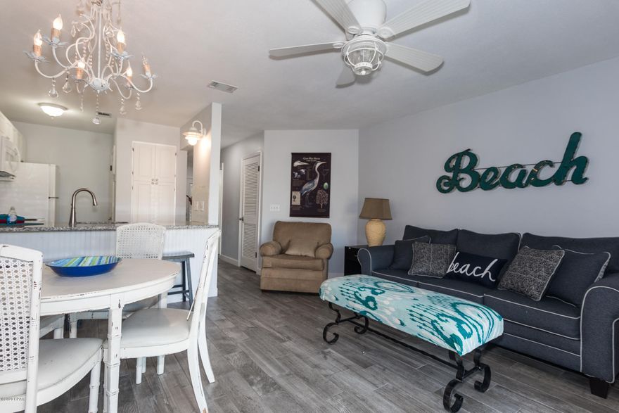 CONDO IS ON THE LAGOON..IT HAS A BOAT DOCK THAT YOU CAN PARK YOUR BOAT WHILE STAYING THERE...NEW FLOORS, GRANITE COUNTER TOPS IN KITCHEN, VERY TASTEFULLY DECORATED..THIS IS A PET FRIENDLY COMPLEX...WALK TO THE BEACH...THIS IS A GATED COMMUNITY!!!!!!

Property has gulf access!!!!!