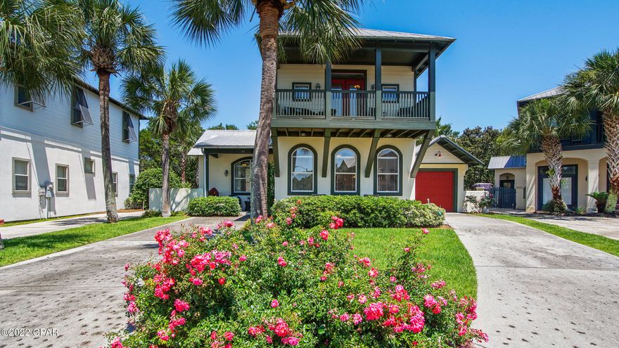 Currently under contract, Seller accepting backup offers.Nestled in the quaint 15 home community of SeaTown, at the end of the pavered cul-de-sac, is this GORGEOUS beach home. Located close to the beach so you can walk or take your golf cart or choose to spend an afternoon at the community pool. Beautifully decorated in high-end coastal decor, this home is being sold fully furnished and turn-key! Offering 3 bedrooms with master on the ground floor and ALL with en-suite bathrooms. The open floor plan is spacious and welcoming and the kitchen is complete with granite countertops, tile backsplash and stainless steel appliances. The detached single car garage offers parking and storage for all your beach and water toys. Relax in the privacy of your backyard under your gazebo while grilling out with your family and friends