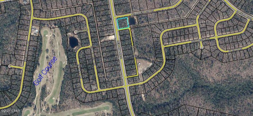 This property is almost a full acre which is hard to find in this subdivision. It is a few streets away from the golf course and less than a hour away from Panama City Beach. This property can be used for commercial or residential purposes. Along with the golf course Sunny Hills has a recreational park and Boat Lake Swim Park. The property lines depicted in the photos are a estimate of where they would be. They should be verified by the buyer.
