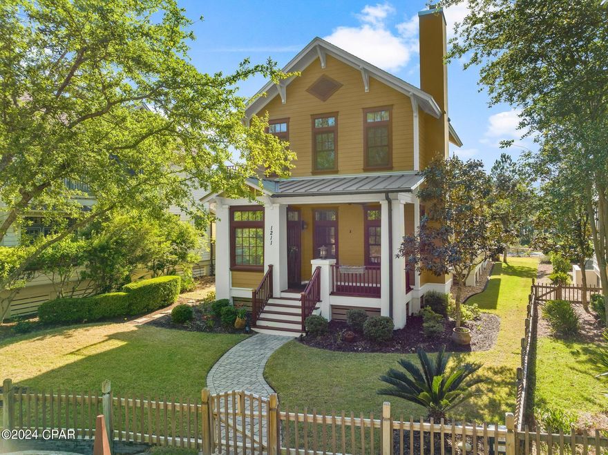 Welcome to Wild Heron! A gated community located next to Florida's largest coastal dune lake, Lake Powell. Wild Heron is known for its resort-style amenities, featuring a fitness center, boathouse, nature trails, pool, hot tub, playground, fire pit & much more. This home had a full roof replacement in 2019, offers a whole house generator, and recently received tons of improvements! The exterior and interior have been painted, 2nd floor balcony rebuilt, new AC units (1st & 2nd floor), new Rinai water heater, new sod and landscaping, some new kitchen appliances (refrigerator, garbage disposal, dishwasher, microwave), all new ceiling fans, new fence out front, new irrigation control system, replaced window screens, and added a built-in desk. Enjoy beautiful sunsets from the back deck & views of one of the neighboring ponds. This is one of the few bungalows that doesn't have a home behind it and is only a short walk to the pool & other amenities.