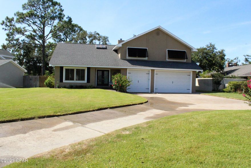 'CURRENTLY UNDER CONTRACT, SELLER ACCEPTING BACKUP OFFERS'  Come and See this beautiful Bay Point Home with Inground Pool and 3 Car Garage on a large Cul-de-sac Lot.  This lovely home greets you with an beautiful entry foyer and all the Vaults and Angles for an open and spacious feel.  The Master Suite is nicely sized with a luxury Master Bath and office/sitting area overlooking the lower level.  There is a main floor in-law/guest bedroom and full bathroom.  Entertaining Family Room includes stone fireplace and Wet Bar.  Separate Dining Room for the the Holidays.  Eat-In Kitchen with lots of granite counter space for the chefs delight and a desk area.  Spectacular level park like yard with Inground pool, firepit area perfect for night time star gazing and is completely fenced.