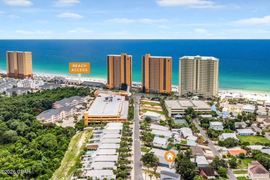 Welcome to 214 Sands Street, a beautifully upgraded Panama City Beach coastal retreat just steps from the Gulf and only a short golf cart ride to the sand, surf, dining, shopping, and entertainment that make PCB one of Florida's most sought-after beach destinations. With a private heated gunite pool, stylish interior updates, and major improvements already completed, this 3-bedroom, 2-bathroom, 1,740-square-foot single-family home is ideal as a primary residence, second home, or income-generating vacation rental.
From the moment you arrive, this home feels like the perfect beach escape. Inside, you'll find new LVP flooring throughout, all-new furniture, new Roku TVs, and a remodeled primary bathroom with a double vanity, walk-in shower, and owner's closet. Big-ticket upgrades have already been handled, including a 2022 roof, 2025 insulated windows, galvanized hurricane shutter system, 2025 upstairs HVAC, 2018 downstairs HVAC, and 2022 hot water heater, giving buyers peace of mind from day one.
The backyard is the true showstopper. Added in 2025, the custom heated gunite pool transforms the property into a private resort-style oasis, perfect for enjoying the beach lifestyle year-round. Designed with a soft entry, 16-foot lounge bench, blue quartz marcite finish, LED lighting, remote-control pool system, saltwater chlorinator, Hayward gas heater, paver decking, coral rock landscaping, pet-friendly turf, new privacy fence, outdoor shower, storage shed, and pool equipment box, this outdoor space was built for relaxation, entertaining, and serious vacation rental appeal.
After a day at the Gulf, rinse off in the outdoor shower, fire up the stainless steel propane grill, and unwind at the outdoor bar with TV and lighting while guests enjoy the heated pool. It is exactly the kind of private backyard experience beach buyers and vacation renters love -- close to the Gulf, but with your own resort-style retreat waiting at home.

Located near the beach, Pier Park, restaurants, shopping, entertainment, and Panama City Beach attractions, 214 Sands Street offers the best of coastal living with the expensive upgrades already completed. This is not just another beach house -- it is a move-in-ready, rental-ready Panama City Beach property designed for comfort, convenience, and unforgettable Gulf Coast living.
