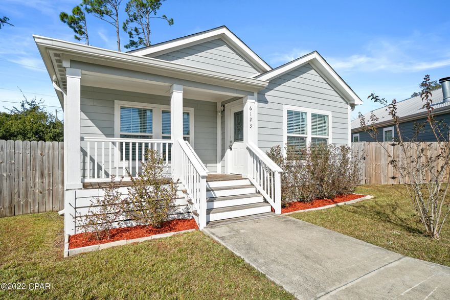 **Multiple Offers - Please submit by Tuesday 11.29 @ 4:30 pm** This Beautiful Home is ready for New Owners just in time for the Holidays! Come enjoy this breezy front porch after a long day at work. Enter to an Open Floor plan with the Master Bedroom in the front. Oversized Master Bathroom with Dual Vanities, Separate Shower & Soaker Tub gives you plenty of room to get ready for your day! The bright kitchen features a large island and plenty of cabinetry throughout. Two more bedrooms & another Full Bathroom are just off the Kitchen. Tucked at the back of the home is the Laundry room. The Backyard is fully fenced to have guests over for a relaxing evening! New Vinyl Plank flooring throughout living areas.