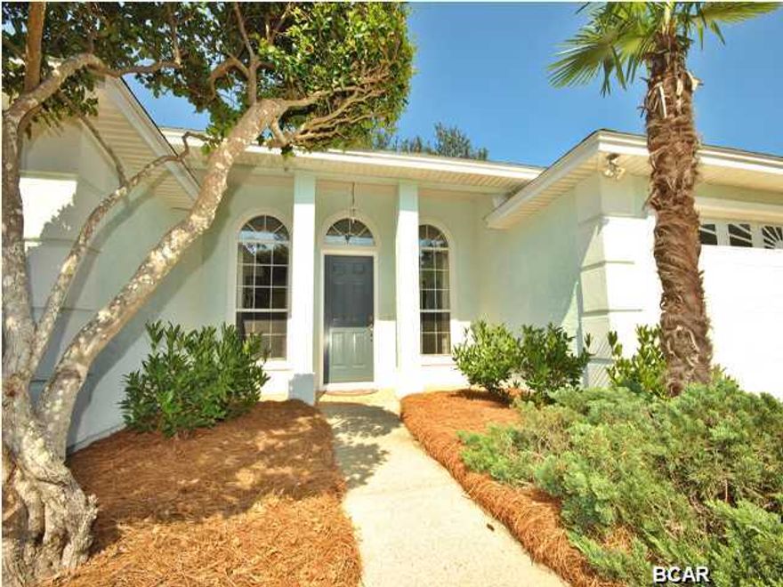 Beautiful 4 bedroom, 2 bath home in a quiet neighborhood. Very Well maintained and beautiful back yard with oak trees. Kitchen includes newly installed Granite countertops, new high quality stainless steel appliances, microwave with convection oven, and Brushed nickel hardware on cabinets. Washer and Dryer that comes with the house as well! External stucco painted with elastomeric paint. Home was re landscaped in 2014 with low maintenance plants. HVAC was recently tested with all parts noted as ''operating at peak efficiency'' This home is is an excellent location, close to the beach but away from the crowds, close to Navy Base and located near two golf courses. Also on a peninsula with no through traffic. This home is a must see.