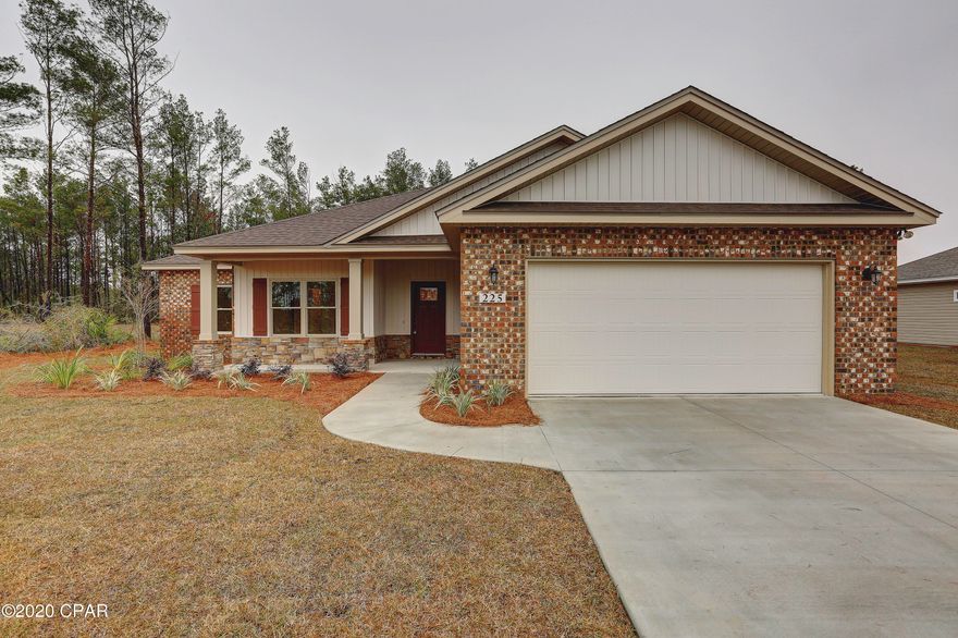 New Construction - Over 1 acre lot Beautiful new home built with 4 bedrooms, 2 bathrooms. Interior features LVP flooring through main areas of

house, stainless steel appliances in kitchen, large kitchen island, & tray ceiling in living room and master bedroom. Master bath includes double vanity, large

walk-in tile shower, and master walk-in closet. Exterior of home features brick siding, large 1-acre lot, & 2-car garage.