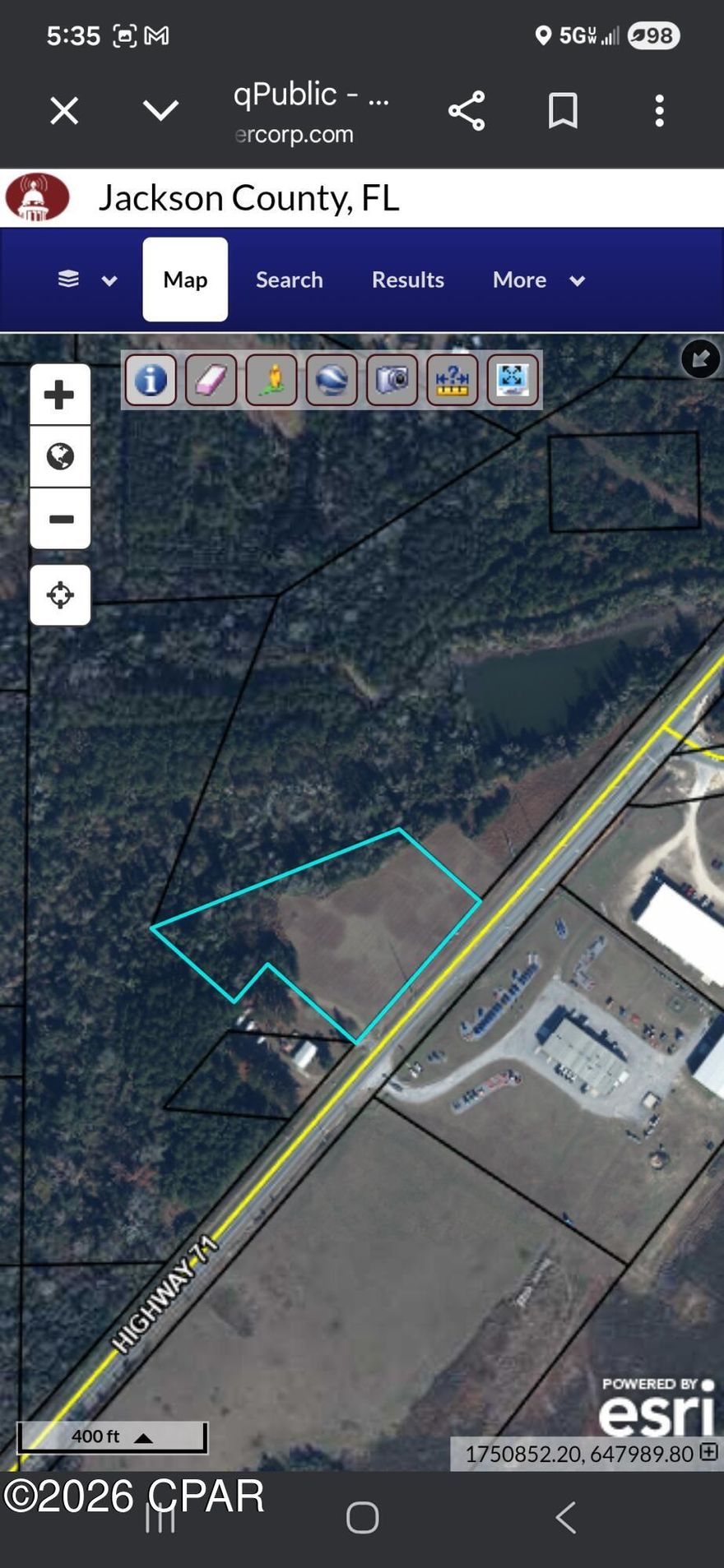 GREAT LOCATION FOR NEW OR EXPANDING BUSINESSES. HIGH VISIBILITY AND ACCESSIBILITY !
CLOSE TO TOWN AND APPROX. 2 MI TO INTERSTATE !
Utilities available and current approved driveway construction permit completed. Fire hydrant has been moved to accept driveway. Property has full set of civil engineering plans available, including storm water facility approval. A development order and building permit was approved for self storage facility. Plans are available. Zoned Light Industrial. High traffic area on Hwy 71 and Blue Springs Rd. High and dry property with 420' on Hwy 71. There is a Topographical and Boundary survey available.  Property is ready to be build on !
CLICK ON PHOTO TO SEE MORE.
DON'T MISS THIS OPPORTUNITY !