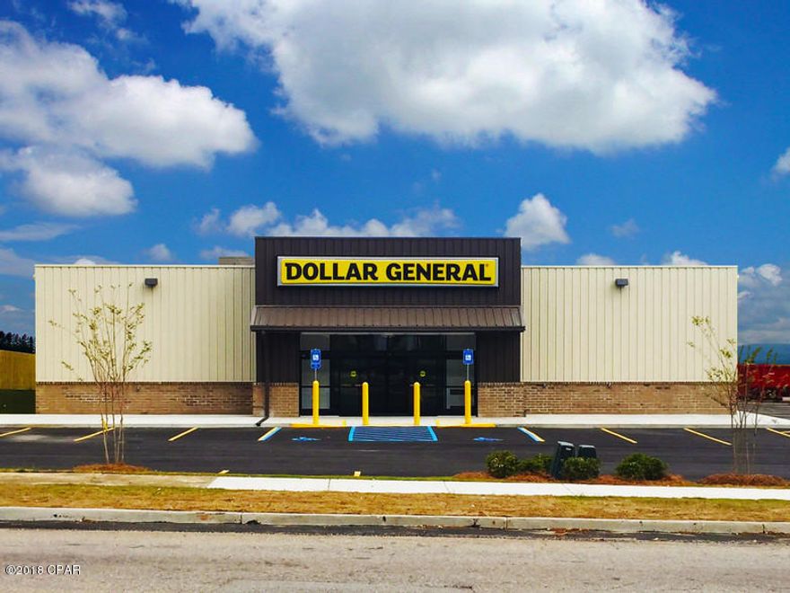 7,500 SF Dollar General store, located in Lyons, GA. The property is encumbered with a Fifteen (15) Year Absolute NNN Lease, leaving zero landlord responsibilities. The lease contains four (5Yr.) options, each with a 10% rental rate increase. The lease is corporately guaranteed by Dollar General which holds an investment grade credit rating of ''BBB''. The store is under construction with rent scheduled to commence on 7/23/2018.