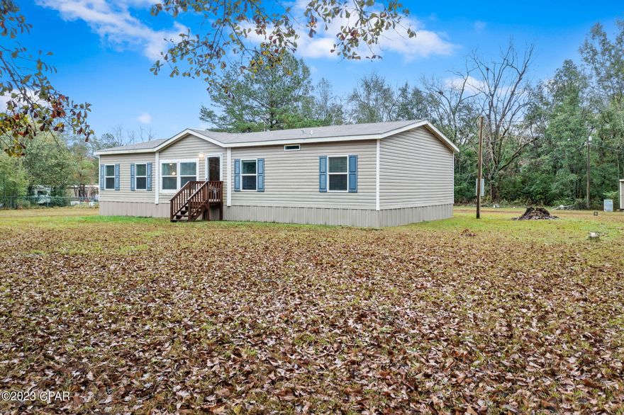 Home Sweet Home! This is what you will want to say after seeing this 3-bedroom, 2 bath 2020 mobile home situated on 1.2+/- acres. Step inside and you are greeted with a spacious living room, eat-in kitchen with large island, breakfast bar, walk-in pantry and an abundance of cabinetry. The split floor plan gives the master suite plenty of privacy boasting double sinks, soaking tub, separate shower and walk-in closet. Home is located in the City of Noma, close to Hwy 77/79 and the Alabama State line.