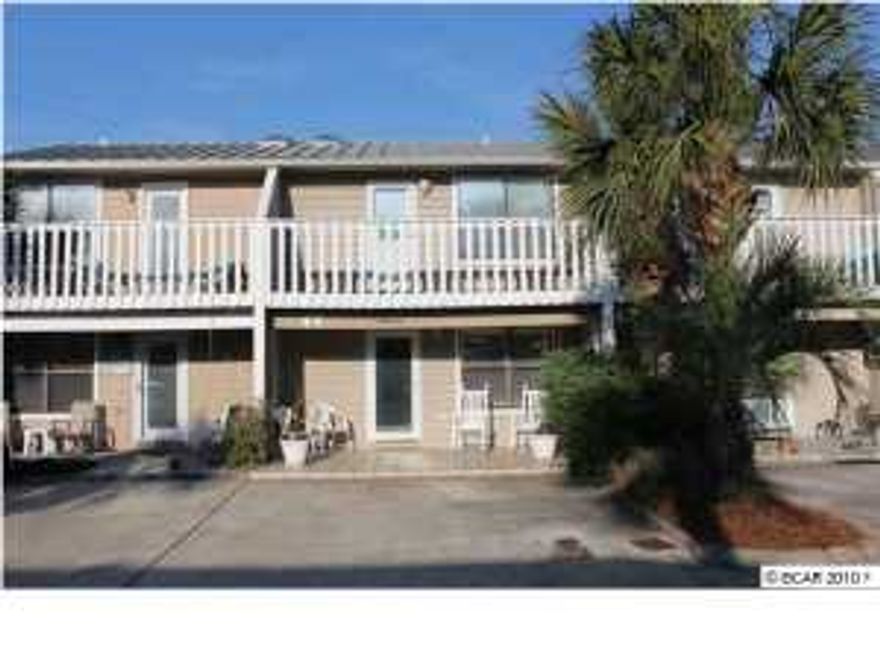 The very sought after Chateau Villas are rarely available. This fully furnished 2-story, 2-bedroom, 2-bath town home is a turn key property. Just bring your beach clothes and have fun! This is the second unit into the complex on the left off Front Beach Road with a beach access right across the street. Come see this property today!
