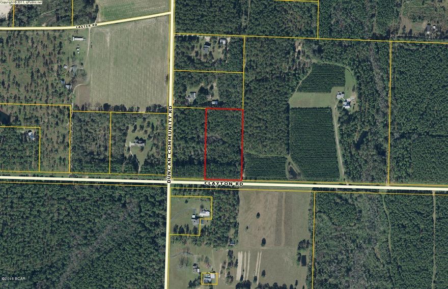 4.7 Acres of country land on a paved road just minutes from Chipley and 35 Minutes from Panama City.  Only 1 mile off Hwy 77 and plenty of planted pines. This parcel is waiting for your dream home!

IF MEASUREMENTS ARE IMPORTANT PLEASE VERIFY.