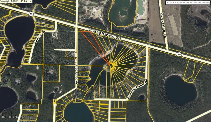 Little Island Pond - Land