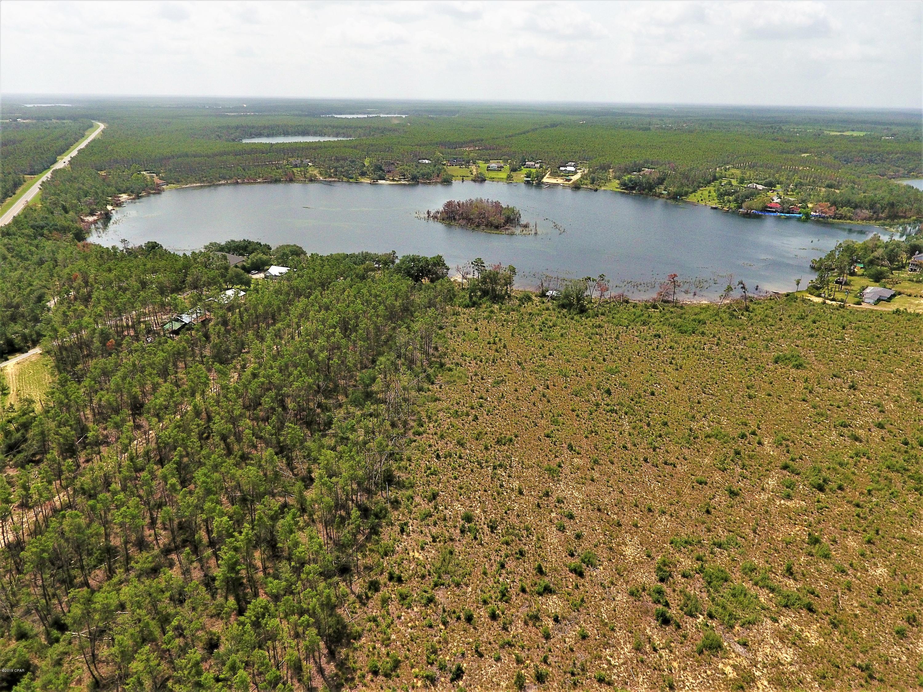 Little Island Pond - Land