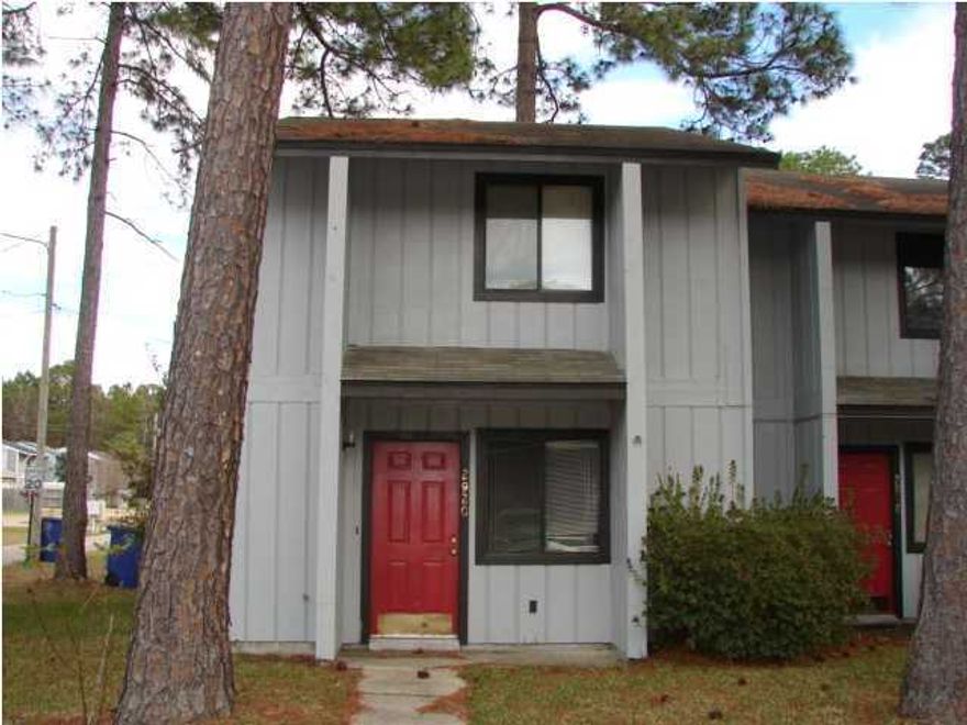 2 story town home that is centrally located and close to shopping, dining and schools. Town home has washer and dryer hookups and lawn service is included. Spacious Bedrooms and living room. All electric, No Pets.