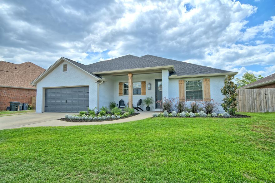 College Point home with everything you ever dreamed of! 6 bedrooms 3 full bath home w/an open floor plan,new Luxury Vinyl Plank beautiful floors, new carpet in bedrooms, fresh pain through out and shiplap accent walls. White cabinets,& countertops, larger subway tile backsplash and a nice sized center island. Great room has a shiplap accent wall and an updated modern electric fireplace;the focal point there. Very spacious Master Bedroom,with a walk in closet and a well appointed en suite.2 vanities, soaker tub with jets,tiled shower and separate water closet. Additional bedrooms are very nice sized,one has its own bath great for a guest room or teenager.Flex room is huge and can be used for multiple functions. Huge backyard w/large covered patio and plenty of room to add a pool or a shop.