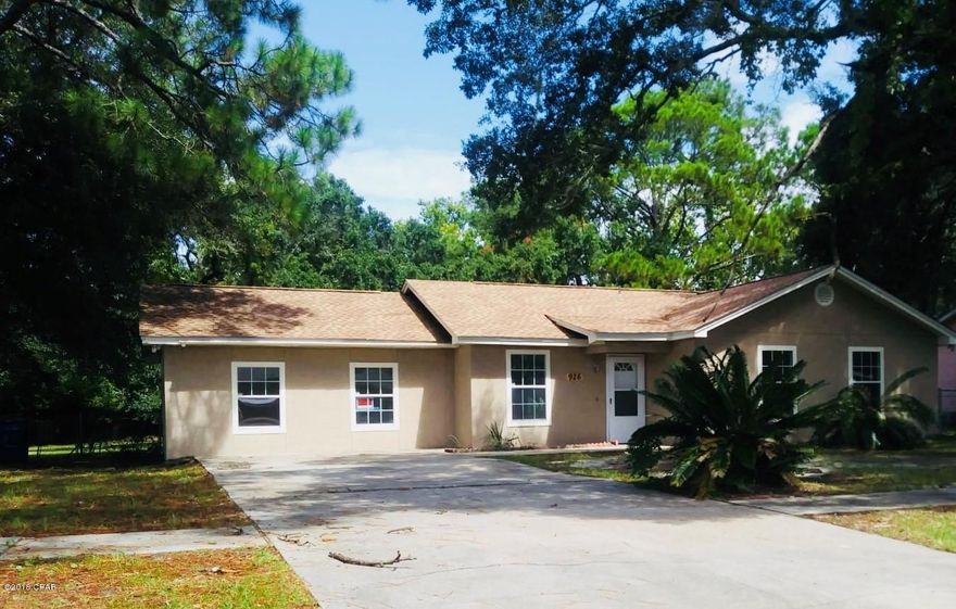 *Corner Lot* Brand Brand New Roof w/Permits* Beautiful* Brand New* Full Remodel* This 4bedroom/2bathroom Single Family Home has brand new kitchen, bathrooms, fully fenced backyard,all new kitchen appliances included in purchase, Corner Huge Lot! Blocks from Churches, restaurants, Bay Hospital, Bay High school, Panama City Marina & Dock, McKenzie Park, Court House and City Hall and much much more.