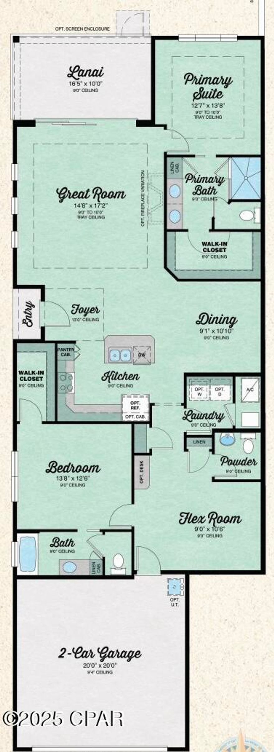 Absolutely stunning new construction 2 bedroom(with flex room), 3 bathroom Tortola model in the highly desirable Margaritaville community.