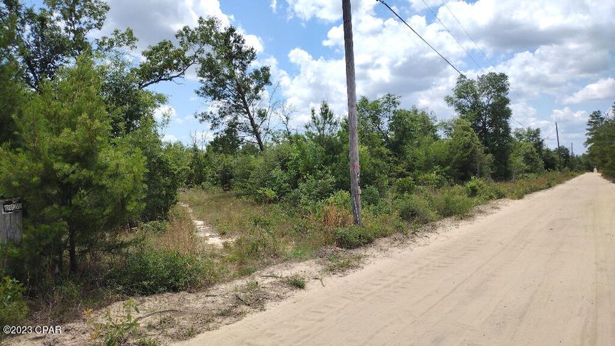 Just a half hour north of Panama City and sandwiched between the town of Fountain and the Porter Lake recreational complex, this unrestricted, partially cleared property has been primed for whatever you're ready to build.

-No Restrictions
-Very Buildable: Flat, Partially Cleared w/Driveway, No Floodplain or Wetlands
-Power along Road Frontage
-Just a half-hour from Panama City
-Priced about 39% Below Market

PROPERTY: This 5-acre lot is located in a peaceful, lightly populated neighborhood and surrounded by multiple lakes and streams. A classic, rectangular residential lot with 330 feet of direct frontage on Peacock Circle offers plenty of space for you to build your dream home or weekend retreat. The property is flat and has been partially cleared.