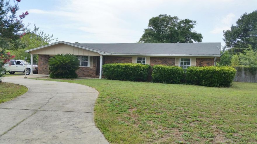 All Brick and Priced to Sell!! Large Corner Lot and 4 Bd. / 2 Ba. This home has plenty of room and with a little TLC this home will be a Steal of a Deal! Windows have been upgraded and A/C & Water Heater are less than 10 yrs old. Circular Driveway and Large Backyard. Not many four bedrooms in this condition at this price...Take A Look!!