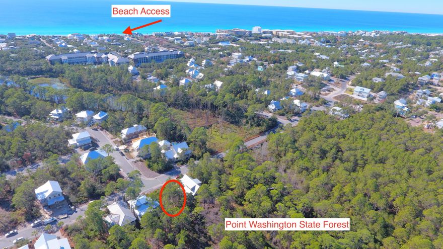 One of the BEST lots in Lakeside at Blue Mountain Beach. This very private lot backs up to over 375 acres of Point Washington Forest for ultimate in

privacy. Community offers gated access, under ground utilities, community pool and club house. Easy access to multiple beach accesses and 30A make this the

perfect lot for your dream home. Buyer to verify all information important to buyer including but not limited to Lot size, zoning, HOA requirements etc.