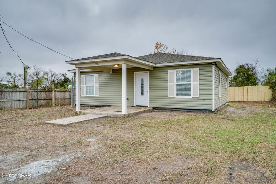 Check out this centrally located and newly renovated home built in 2012. Renovations include new roof, insulation, LVP flooring throughout, cabinets with granite countertops, hot water heater, paint and appliances. Move in ready homes in this price range are hard to find so call your Realtor today to set up your private showing.