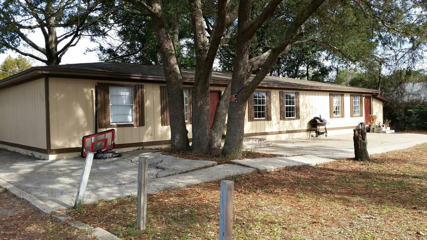 Size, Room size, age, approximate. Triplex for sale (3 units).  Each unit has two bedrooms/one bath, living room, dining/kitchen area.  Individual storage provided on side of building with washer/dryer hookups.  Current Gross rent of $2,015/month.  Owner pays property taxes, insurance and trash service.  Property is newly painted.