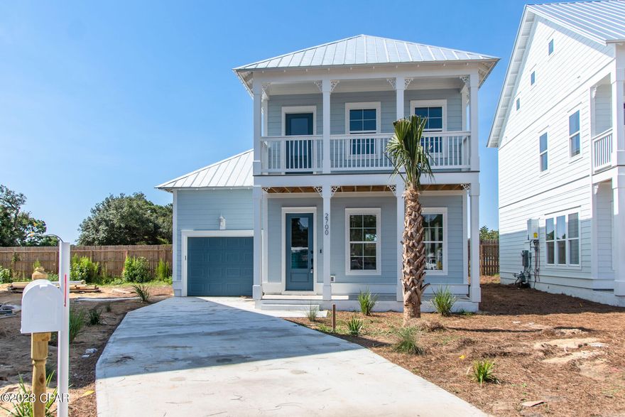 This home is in the heart on PCB! Near everything from beaches to entertainment! As far as a rental is concerned this is Location,Location,Location! Why buy a condo when you can have a single-family home so close to the beaches. This home features 10' ceilings, open living space. bedrooms with on suites and gourmet. This is a cul-da-sac lot! This home is new construction but move in ready.  Lots of upgrades included in this home.