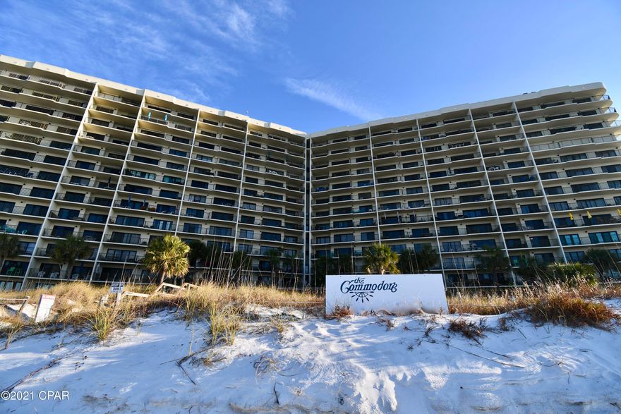 Perfect floor and stunning views from this 3 BR lockout unit immediately off the elevator. Partial updates and partially furnished, this unit will be sold as-is and price reflects the needed cosmetic repairs. BOTH master bedrooms have balcony access along with the living room. Huge floor plan with beautifully updated kitchen, new A/C & hot water heater in 2018.