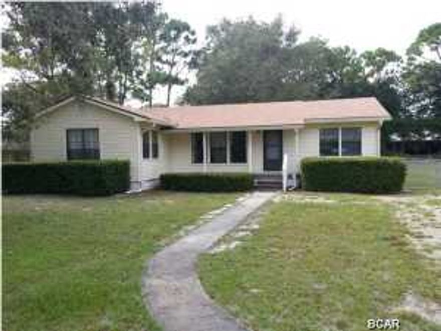 House is just a short walk to the beach and Gulf. Open living area with living room, dining room and kitchen. Kitchen is fully equipped. Nice spacious bedrooms. Master bedroom has its own bathroom with shower. Nice large lot with fenced backyard. Backyard has nice deck area and storage shed. There is a well pump that runs the sprinkler system. House has been well maintained and updated over the years. Per property appraiser's webpage, house shows an effective built date of 1975 however was likely built in the 1960s and was renovated in 1997 and again in 2009. All sizes approximated. Living room is L shaped and listing showing longest lengths.